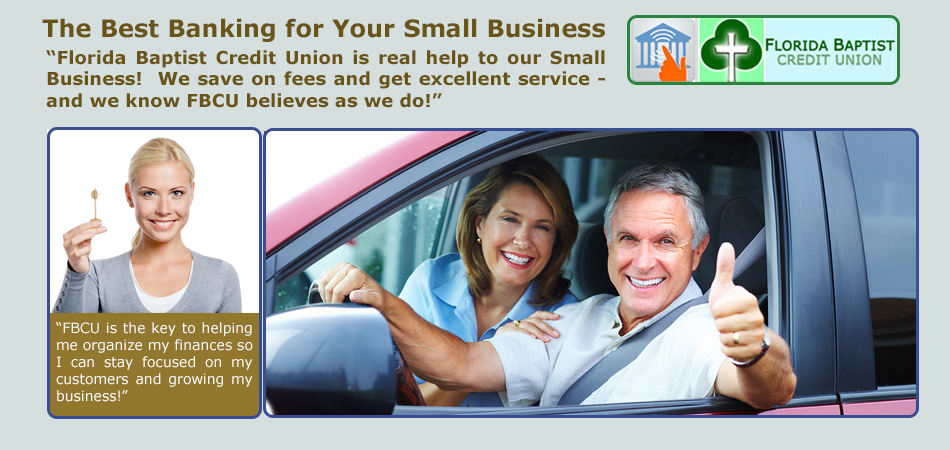 Florida Baptist Credit Uniion - Best Banking for Small Businesses