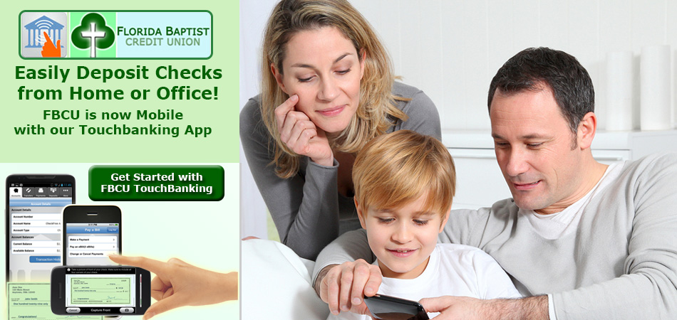 Florida Baptist Credit Union - now with Mobile Deposit
