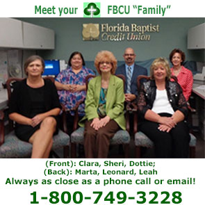 Your Florida Baptist Credit Union Family