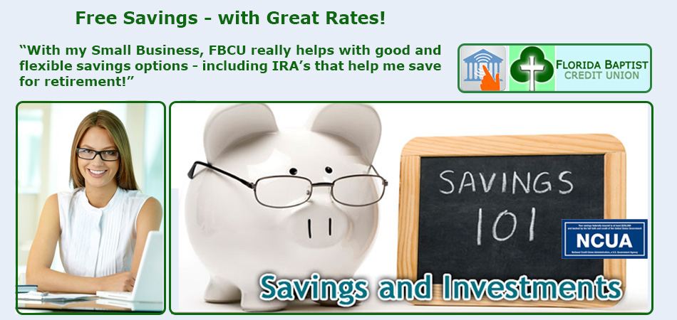 Florida Baptist Credit Union Savings for Small Businesses