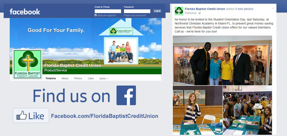 Florida Baptist Credit Union on Facebook